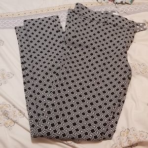 Patterned Dress Pants
